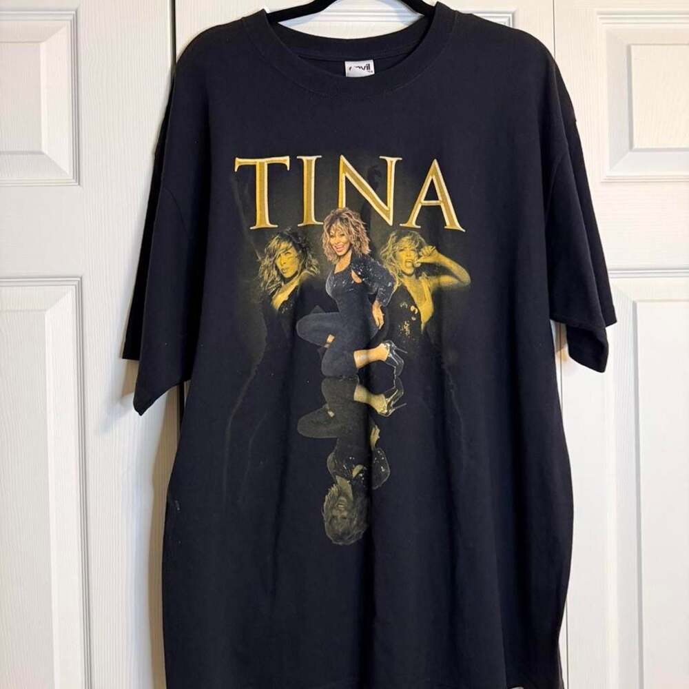 Anvil Tina Turner Live In Concert Tour T-Shirt